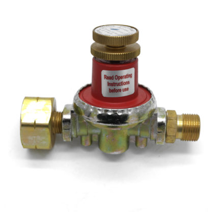 Irish Market 8kgh 0.5 to 4bar Propane Gas Regulator  21.8 LH to 3/8 LH Male ROI