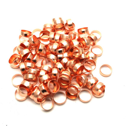 100 X 15Mm Copper Compression Olives