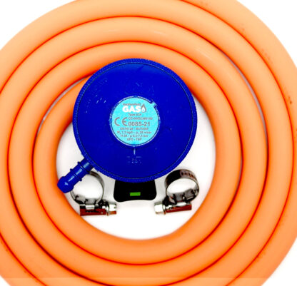 Hg Replacement 21Mm Butane 2M Hose Kit Fits Calor Gas & Flogas 21Mm Cylinders - Image 3