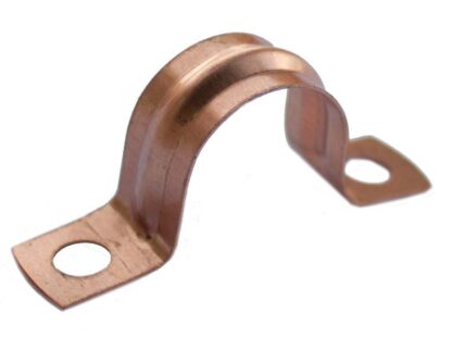 20 X Oracstar 15Mm Copper Saddle Clip Pipe Clip