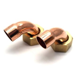 2 X 15Mm X 1/2" End Feed Copper Bent Tap Connector (115)