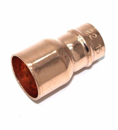 22Mm To 15Mm Solder Ring Copper Straight Fitting Reducing Coupling 10 Pack (98)