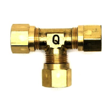 British Made 8Mm Equal T Brass Compression Fitting  (29)