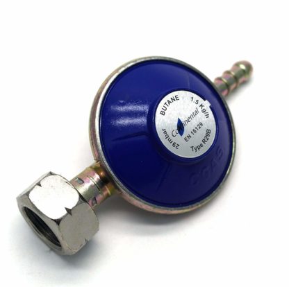 4.5Kg Butane Gas Regulator With 2M Hose + 2 Clips Fits Calor Gas 4.5Kg Cylinders