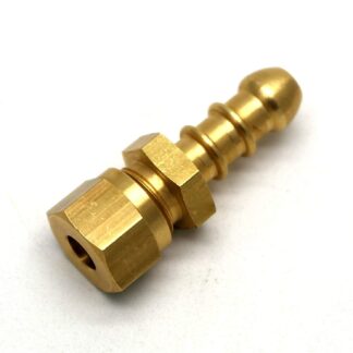 British Made 1/4" Compression Fitting To Lpg Fulham Nozzle To 8Mm I/D Hose (19)