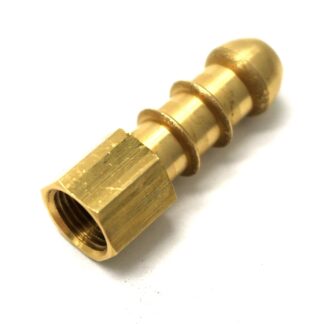 British Made 1/8" Bsp Female Fitting To Lpg Fulham Nozzle To 8Mm I/D Hose