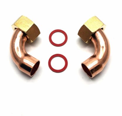 2 X 15Mm X 1/2" End Feed Copper Bent Tap Connector (115)