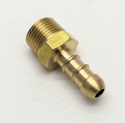 British Made 3/8" Bspt Male Fitting To Lpg Fulham Nozzle To 8Mm I/D Hose (23)