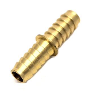 British Made 5/16" Brass Hose Repair Fitting 8Mm Hose Connector (5)