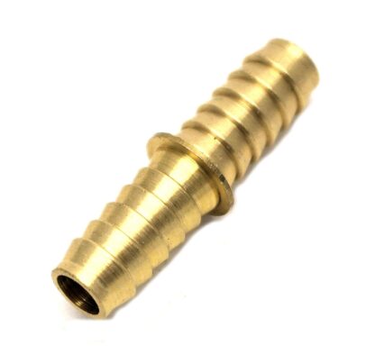 British Made 5/16" Brass Hose Repair Fitting 8Mm Hose Connector (5)