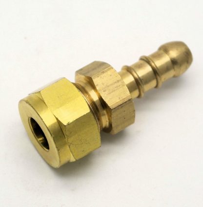 British Made 3/8" Compression Fitting To Lpg Fulham Nozzle To 8Mm I/D Hose (26)