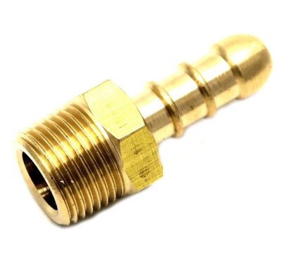 British Made 3/8" Bspt Male Fitting To Lpg Fulham Nozzle To 8Mm I/D Hose (23)