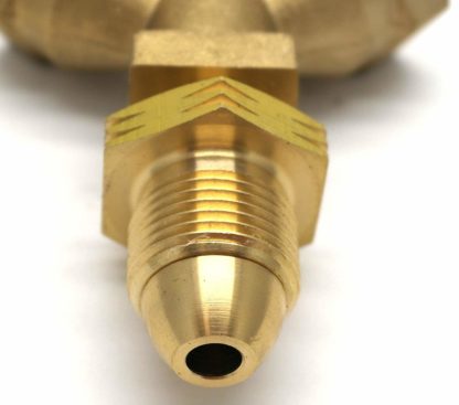 Large Brass Y Male To Female Pol Tee Connector For Propane Gas  (83)