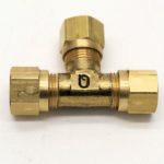British Made 10Mm Equal T Brass Compression Fitting  (33)