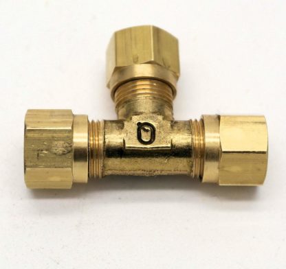 British Made 5/16" Equal T Brass Compression Fitting  (29)