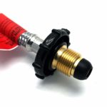 .5Mt Overbraided Handwheel Pol X W20 Nrv Pigtail Caravan Propane Gas Hose
