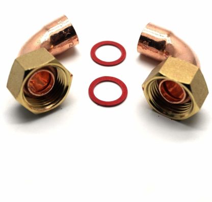 2 X 15Mm X 1/2" End Feed Copper Bent Tap Connector (115)