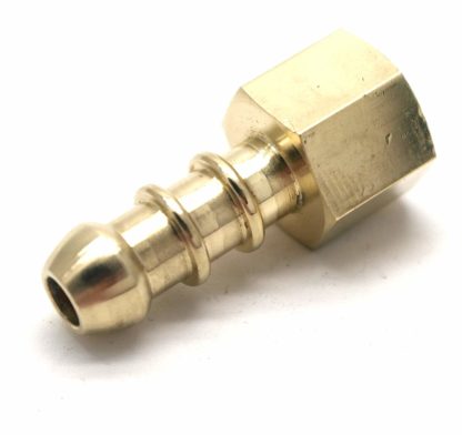 British Made 1/4" Bsp Female Fitting To Lpg Fulham Nozzle To 8Mm I/D Hose (21)