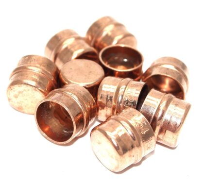 15Mm Solder Ring Copper Stop End 10 Pack  (78)