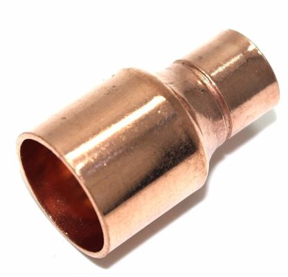 15Mm To 8Mm End Feed Copper Straight Fitting Reducing Coupling 10 Pack (46)