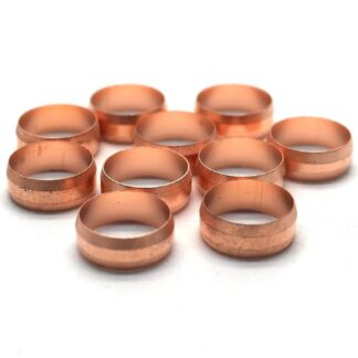 10 X 15Mm Copper Compression Olives (68)