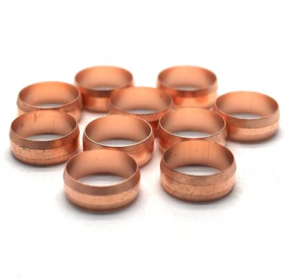 10 X 15Mm Copper Compression Olives (68)