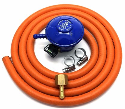 Cavagna 21Mm Butane Gas Regulator Replacement Hose Kit For Uk Outback Models