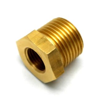 British Made 1/2 X 1/4 Brass Reducing Bush Bspt X Bsp (39)