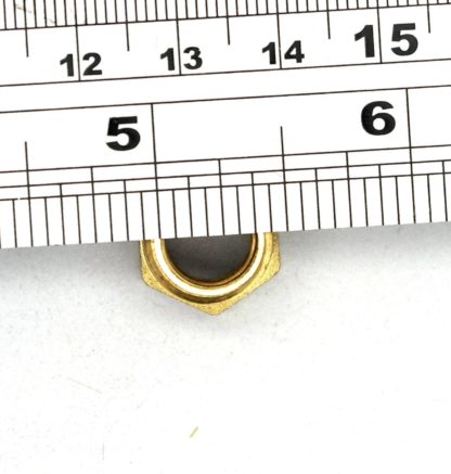 British Made 1/4 X 1/8 Brass Reducing Bush Bspt X Bsp (42)