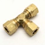 British Made 10Mm Equal T Brass Compression Fitting  (33)