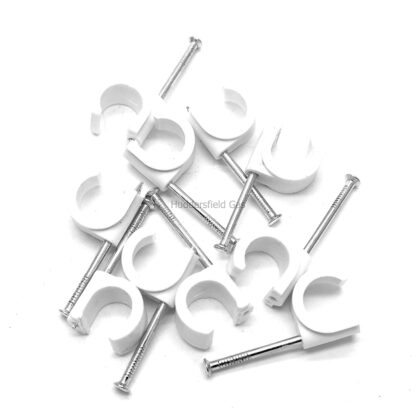 10 X Oracstar Nail In 10Mm Pipe Clip 10 pack