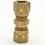 British Made 10Mm To 10Mm Brass Compression Fitting  (62)