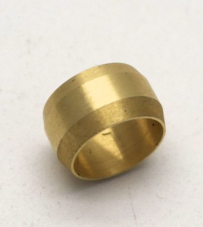 British Made 10 X 10Mm Brass Olives (3)