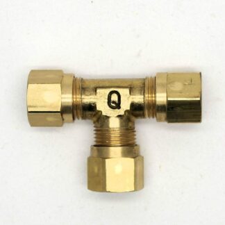 British Made 10Mm Equal T Brass Compression Fitting  (33)