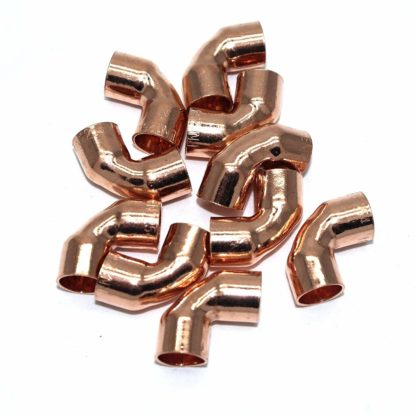 10Mm End Feed Copper 90? Elbow 10 pack (77)