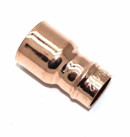 22Mm To 15Mm Solder Ring Copper Straight Fitting Reducing Coupling 10 Pack (98)