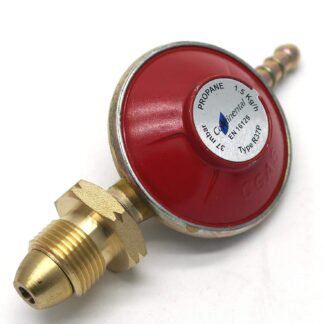 Propane Gas Regulator 37Mbar With 1M Hose & 2 Clips Fits Calor Gas / Flogas