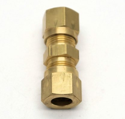 British Made 5/16" To 5/16" Brass Compression Fitting  (16)