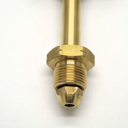 Calor Gas Brand Pol To Pol Extended Brass Pigtail T Adaptor (D88)