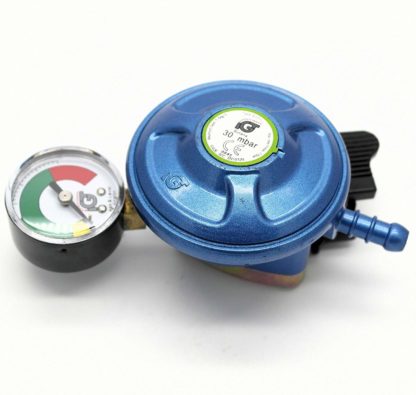 Igt 21Mm Butane Gas Regulator & Gauge Conversion Kit For Most Weber Q & Lp Model