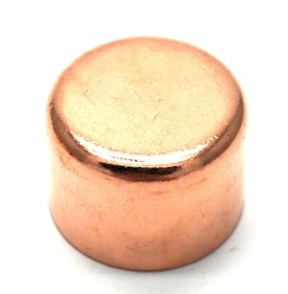 22Mm End Feed Copper Stop End 10 Pack  (74)