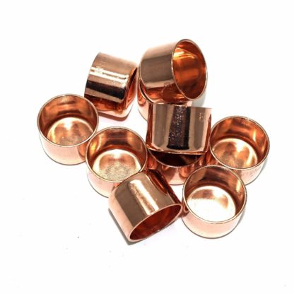 22Mm End Feed Copper Stop End 10 Pack  (74)