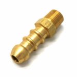British Made 1/8" Bspt Male Fitting To Lpg Fulham Nozzle To 8Mm I/D Hose