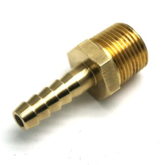 British Made 3/8" Bspt Male Fitting To Lpg 6.3Mm Nozzle