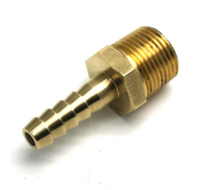 British Made 3/8" Bspt Male Fitting To Lpg 6.3Mm Nozzle