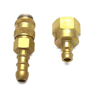 Outback Compatible Brass Quick Release Coupling &  5/8 Unf Tailpiece