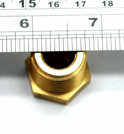 British Made 1/2 X 1/4 Brass Reducing Bush Bspt X Bsp (39)