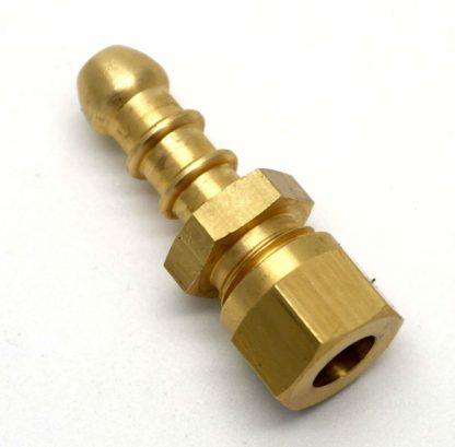 5 X 8Mm British Made Compression Fitting To Fulham Nozzle For 8Mm I/D Hose (70)