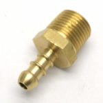 British Made 1/2" Bspt Male Fitting To Lpg Fulham Nozzle To 8Mm I/D Hose (30)