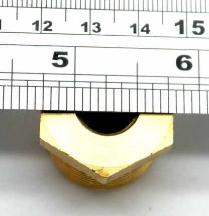 British Made 3/4 X 1/4 Brass Reducing Bush Bspt X Bsp (36)